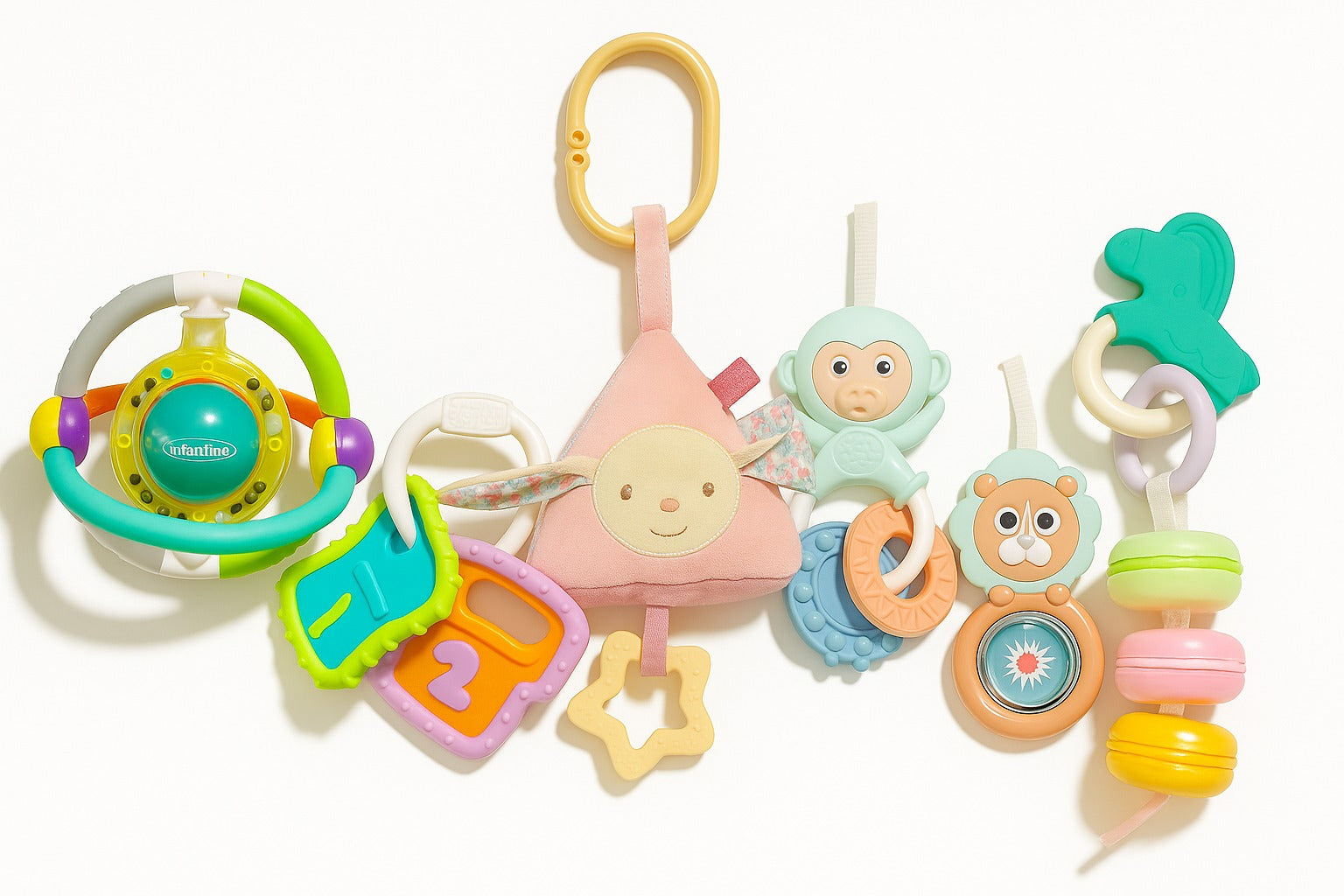 Set sonagli e giochini sensoriali – assortiti