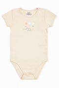 Body beige chiaro con stampa “my sweet little place” - 24-36 mesi