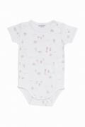 Body bianco con pecore rosa - 30-36 mesi