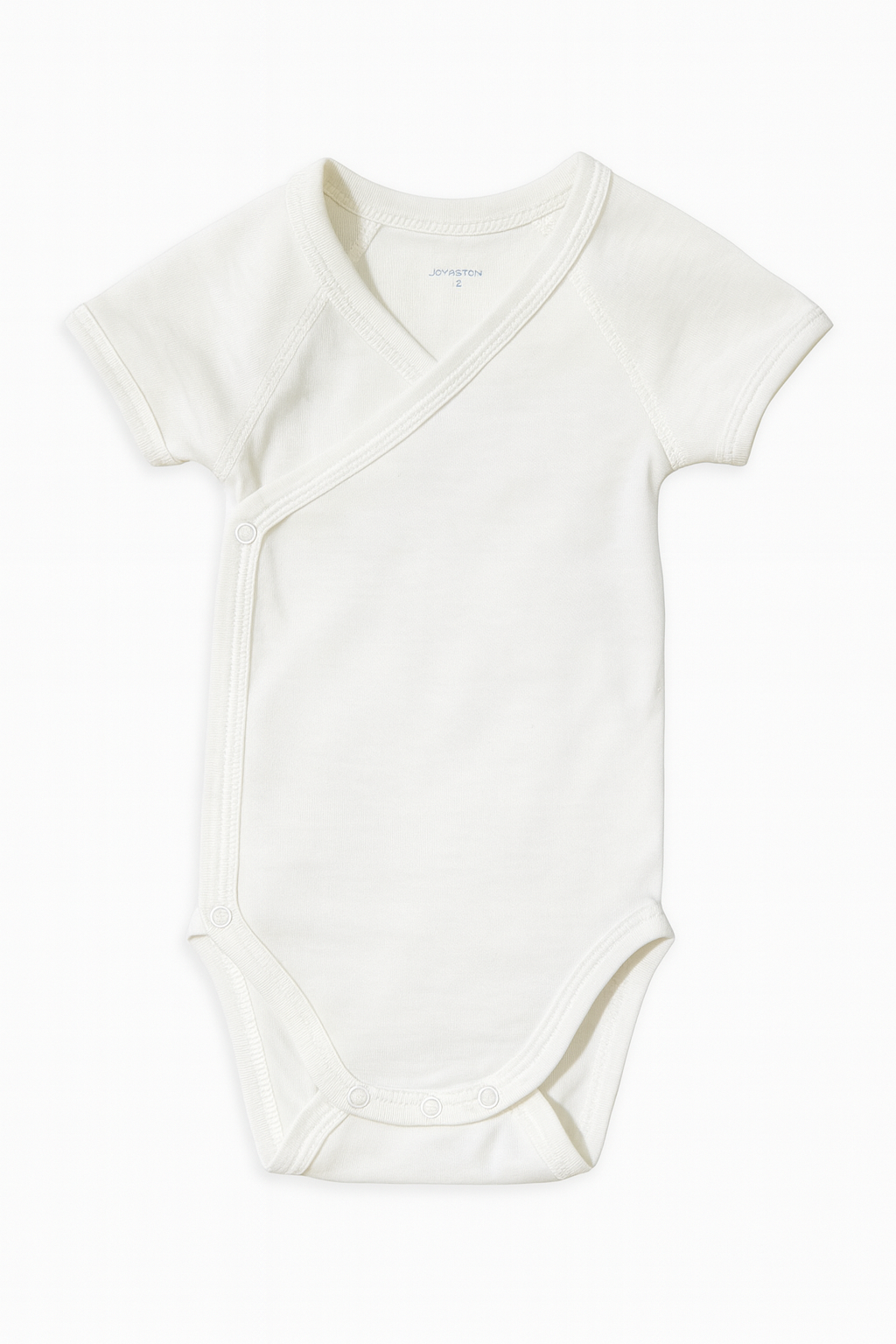 Body bianco manica corta incrociato Petit Bateau - 3 mesi