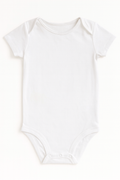 Body bianco basico maniche corte - 24 mesi