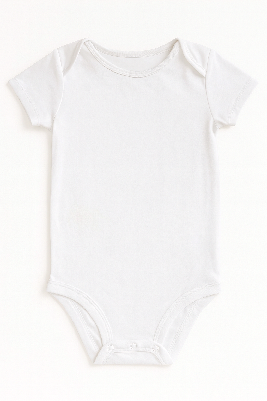 Body bianco basico maniche corte - 24 mesi