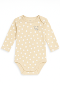 Body giallo maniche lunghe fantasia a pois - Disney - 18 mesi