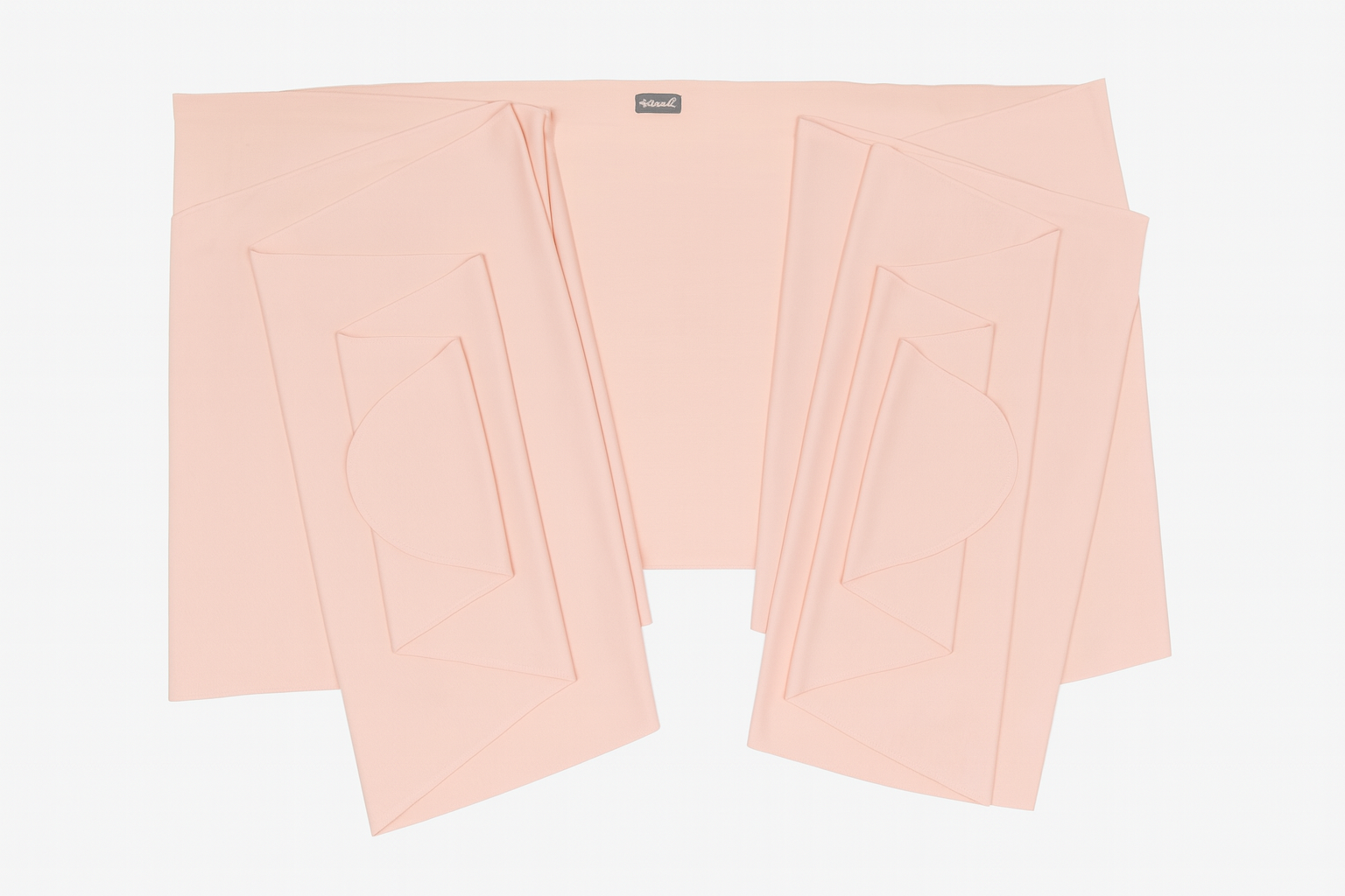 Fascia porta bebè in tessuto rosa