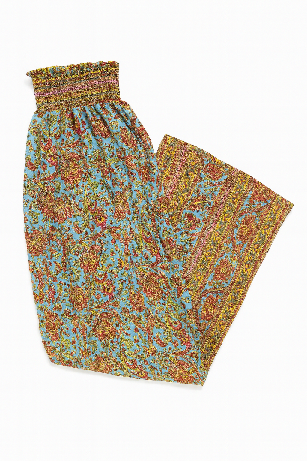 Pantaloni fantasia etnica multicolor - Taglia 38