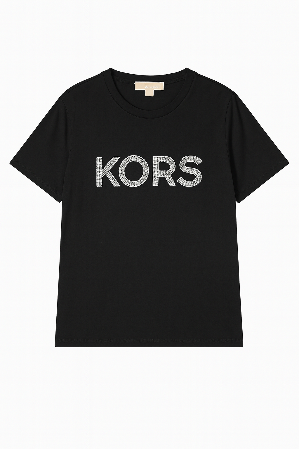T-shirt nera KORS - Taglia S