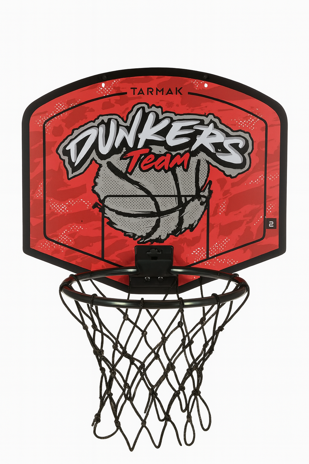 Mini canestro da basket Tarmak “Dunkers Team” – rosso