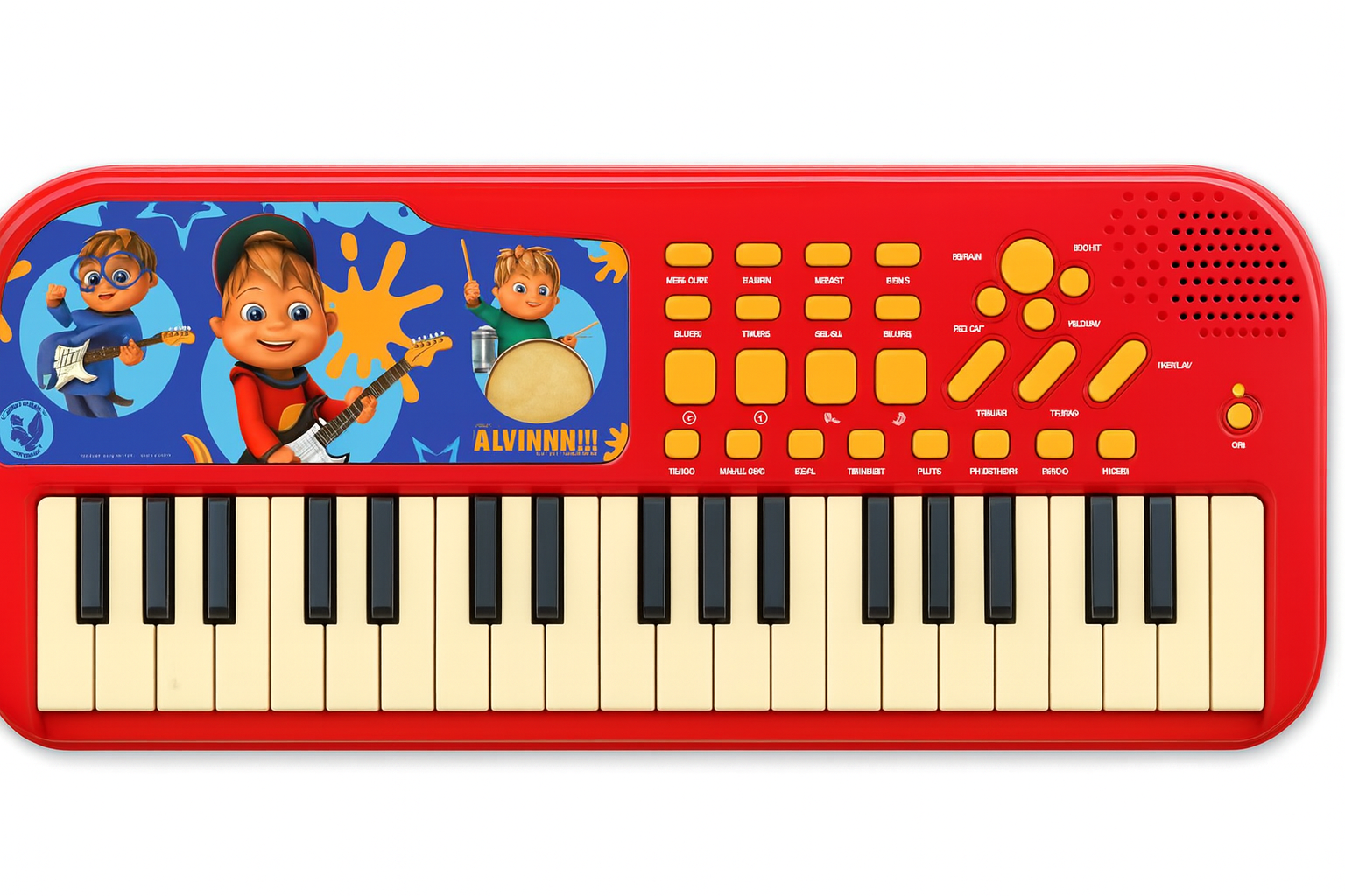 Tastiera musicale Alvin and the Chipmunks – Giocattolo elettronico per bambini