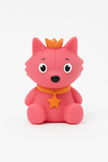 Cagnolino rosa in gomma – Giocattolo morbido