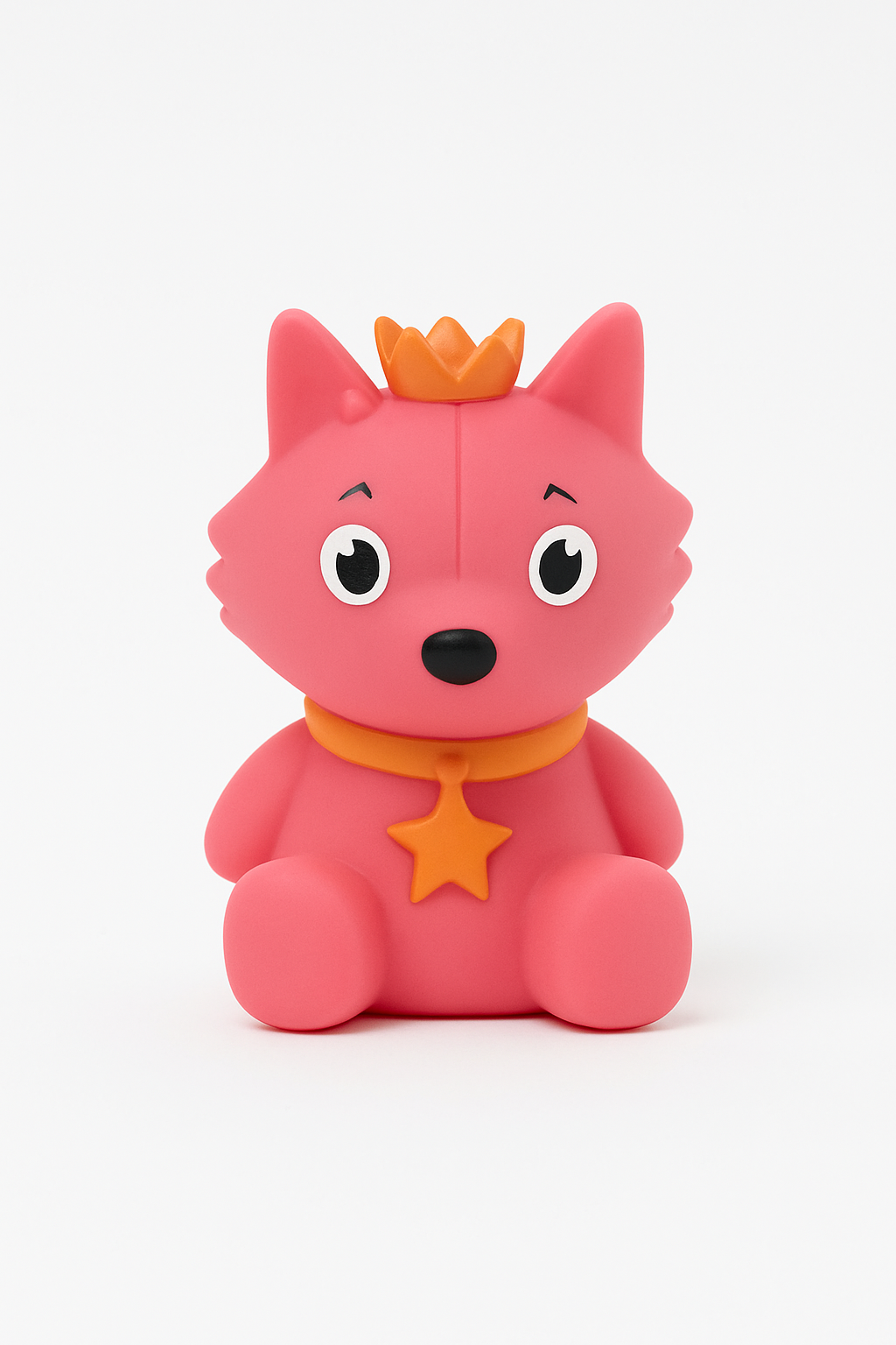 Cagnolino rosa in gomma – Giocattolo morbido