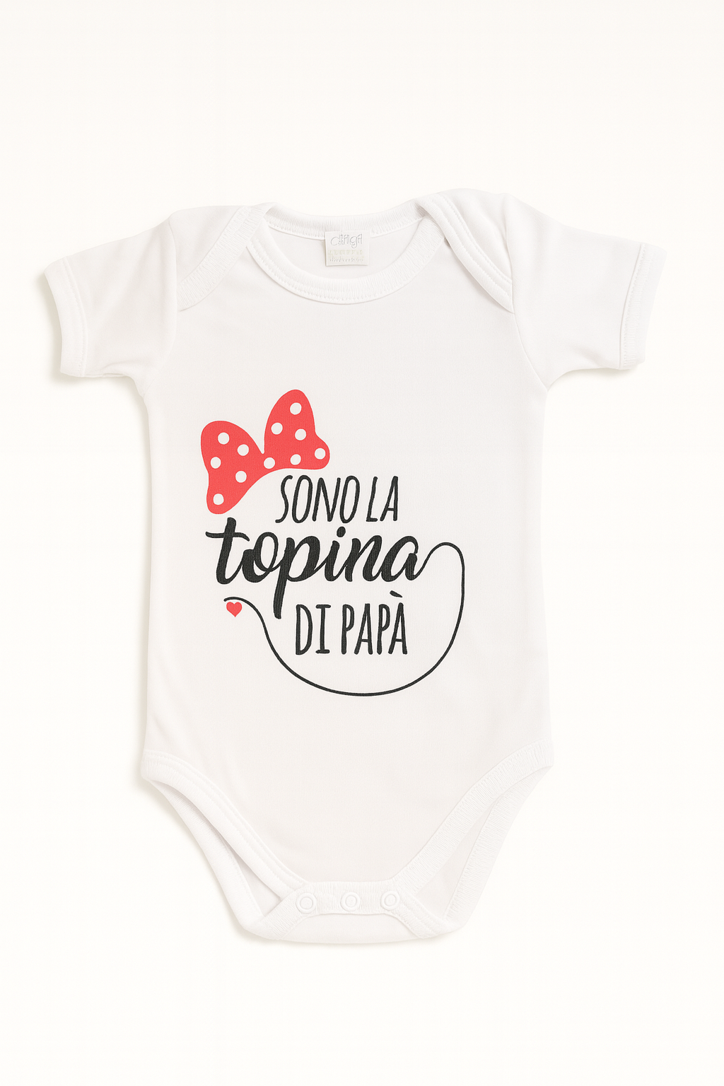 Body “Sono la topina di papà” - 6 mesi