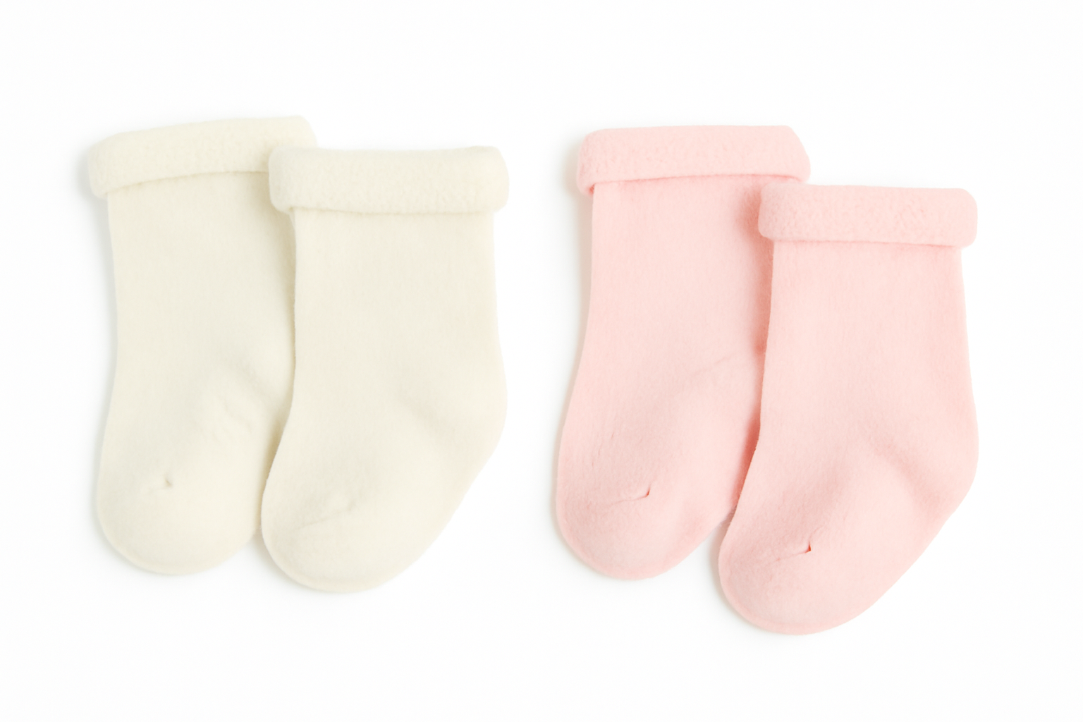 Calzini in pile neonato – Set 2 paia
