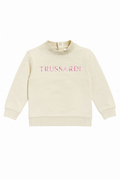 Ferlpa beige con ricamo Trussardi - 24 mesi