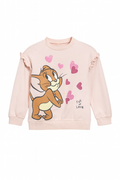 Felpa rosa Tom e Jerry -30-36 mesi