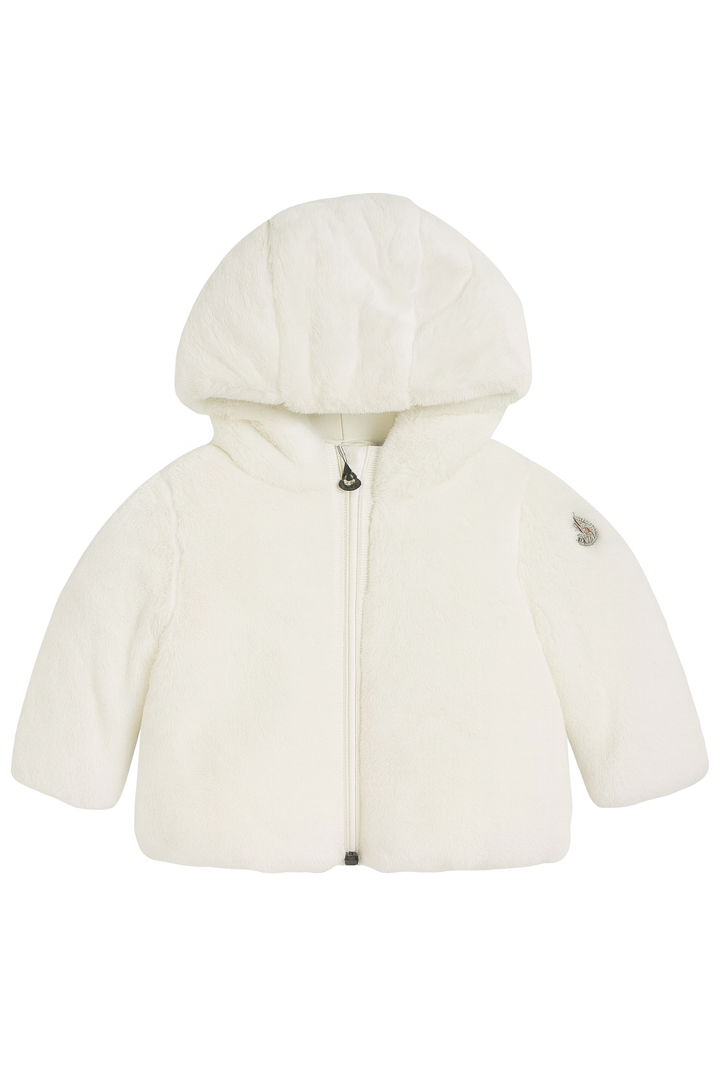 Giacca Moncler Enfant Baby Girls Down Padded Natas in bianco -12-18 mesi