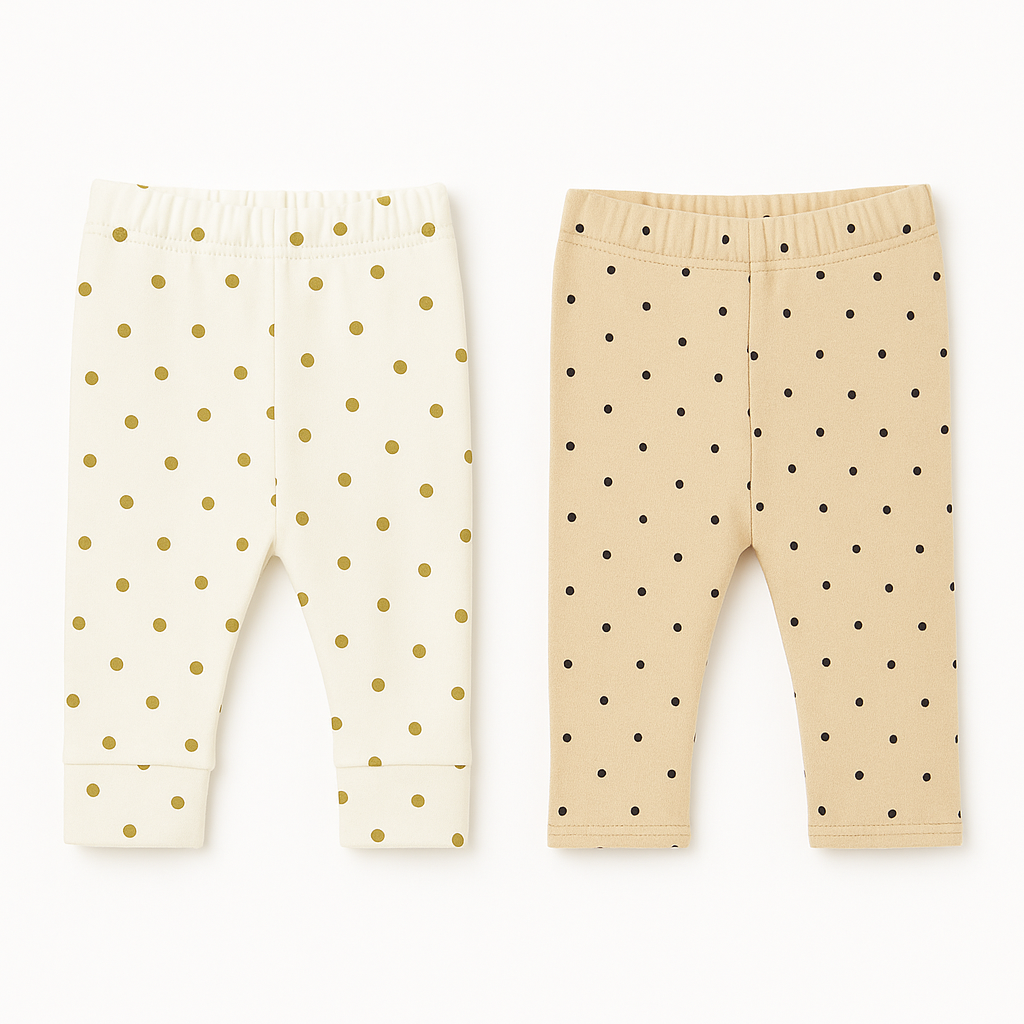 Leggings a pois - 0-3 mesi