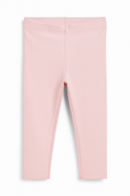 Leggings rosa a costine - 12-18 mesi
