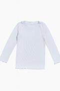 Maglia azzurro chiaro a costine - 24 mesi