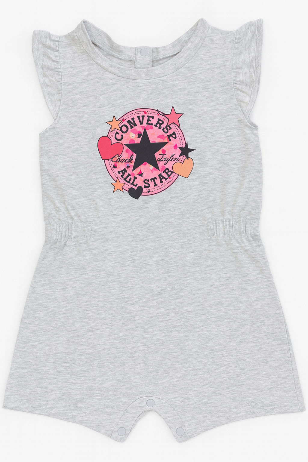 Pagliaccetto Converse All Star – Maniche Corte/Volant – 24 mesi