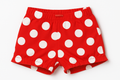 Pantaloncini rossi a pois bianchi - 6 mesi