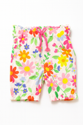 Pantaloncini fiorati multicolor - 3-6 mesi