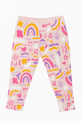 Leggings fantasia multicolor - 18-24 mesi
