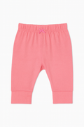 Pantaloni Rosa Basic in Cotone