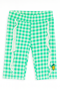 Pantaloncini a quadretti verdi e bianchi - 3-6 mesi