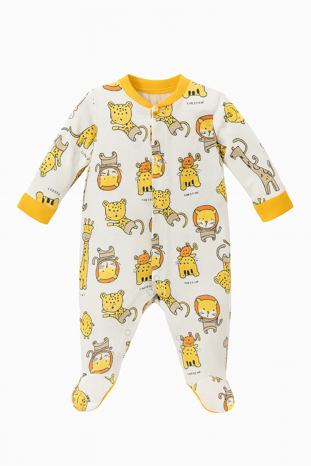 Tutina leoni gialli – 3 mesi