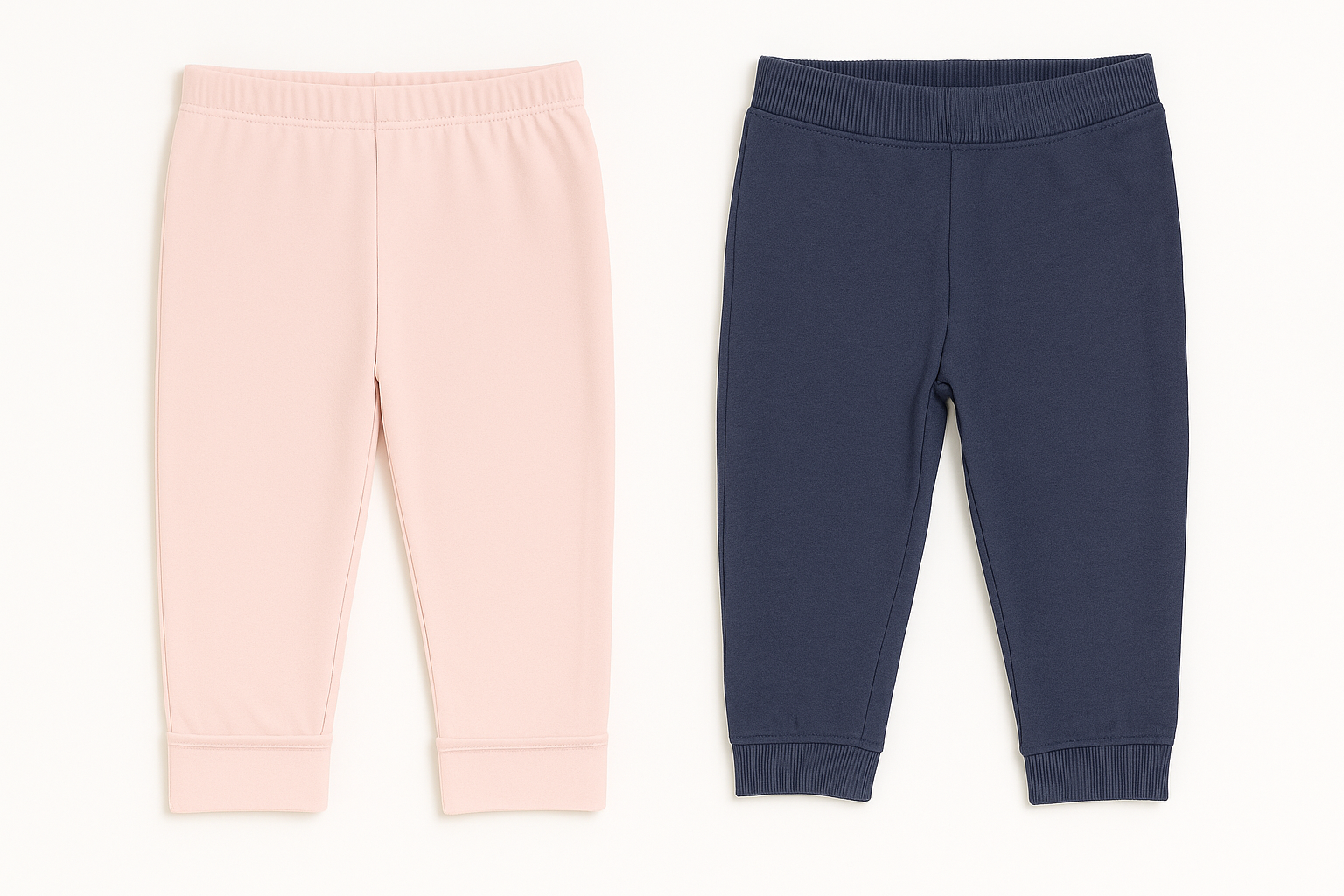 Pantaloni Basic in Cotone